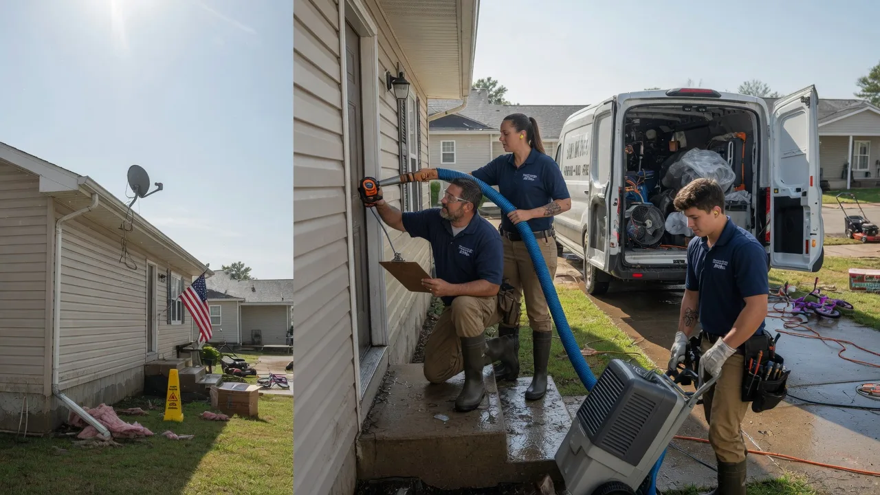 Ceiling Water Damage Restoration in Jenners, PA near me